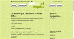 Desktop Screenshot of dodsbo.mobeldepan.se